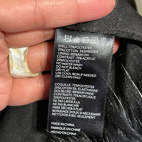 Sui by Anna Sui Colorful Tapestry Fur Vest L - Picture 16 of 17